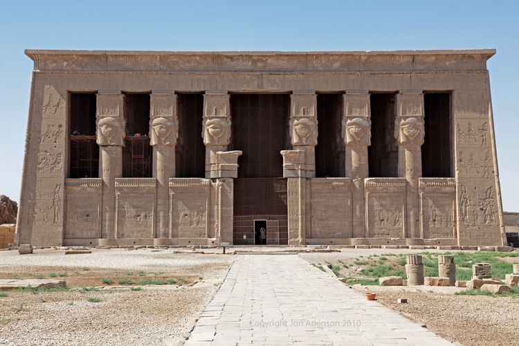 The Temple of Hathor, Dendera The Temple of Hathor, Dendera